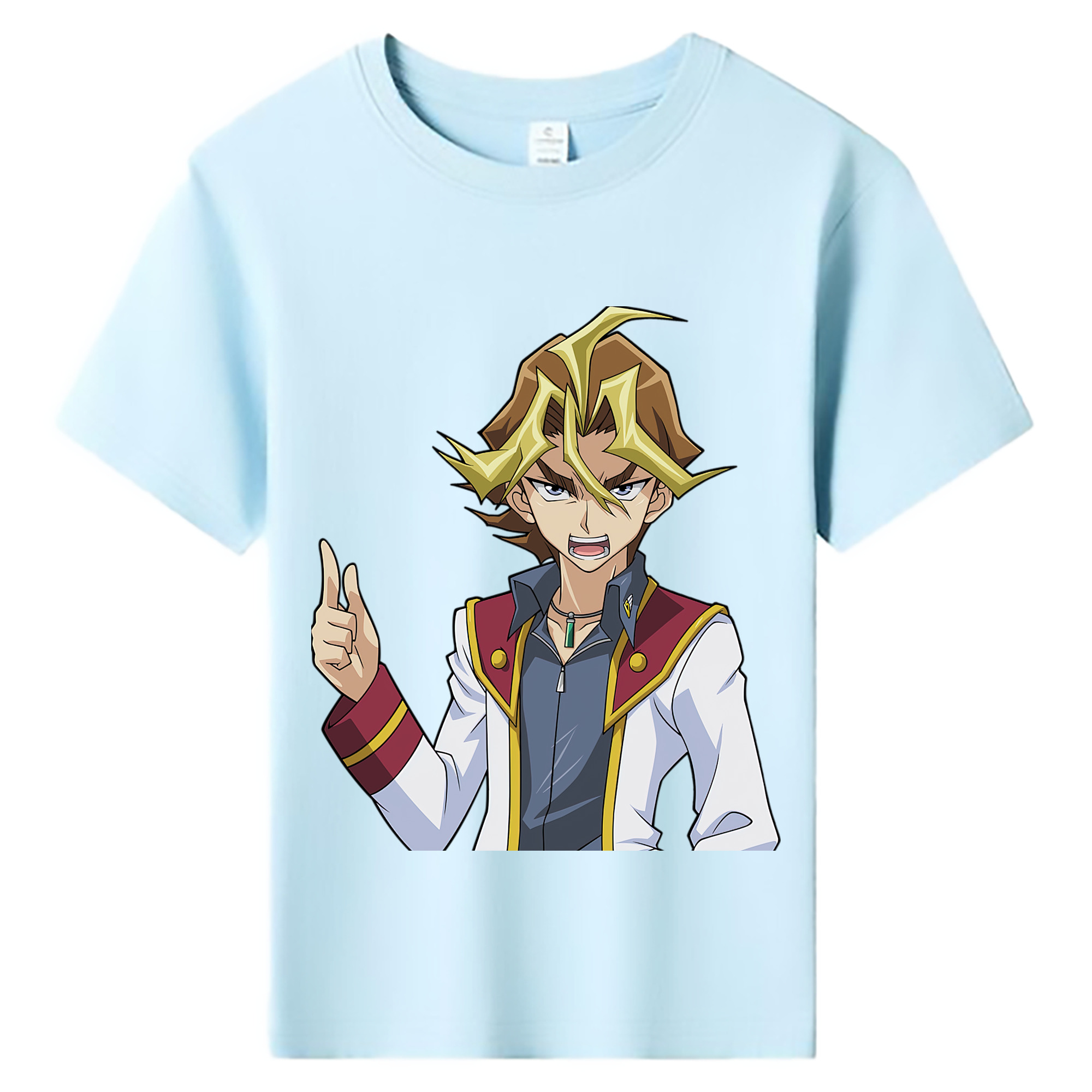 （画像用） 遊☆戯☆王 Yu-Gi-Oh! 綿100％キッズTシャツ（フロントプリント）